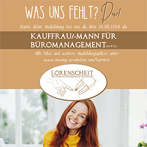Ausbildung Kauffrau/-mann für Büromanagement (m/w/d)