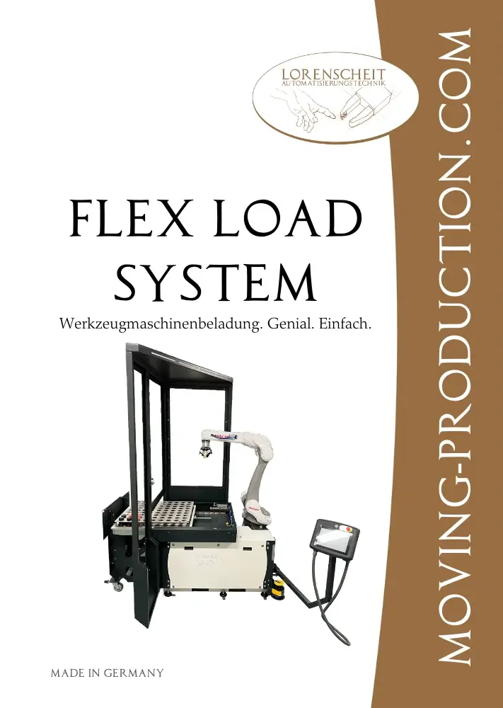 Deckblatt der FLEX LOAD SYSTEM Broschüre
