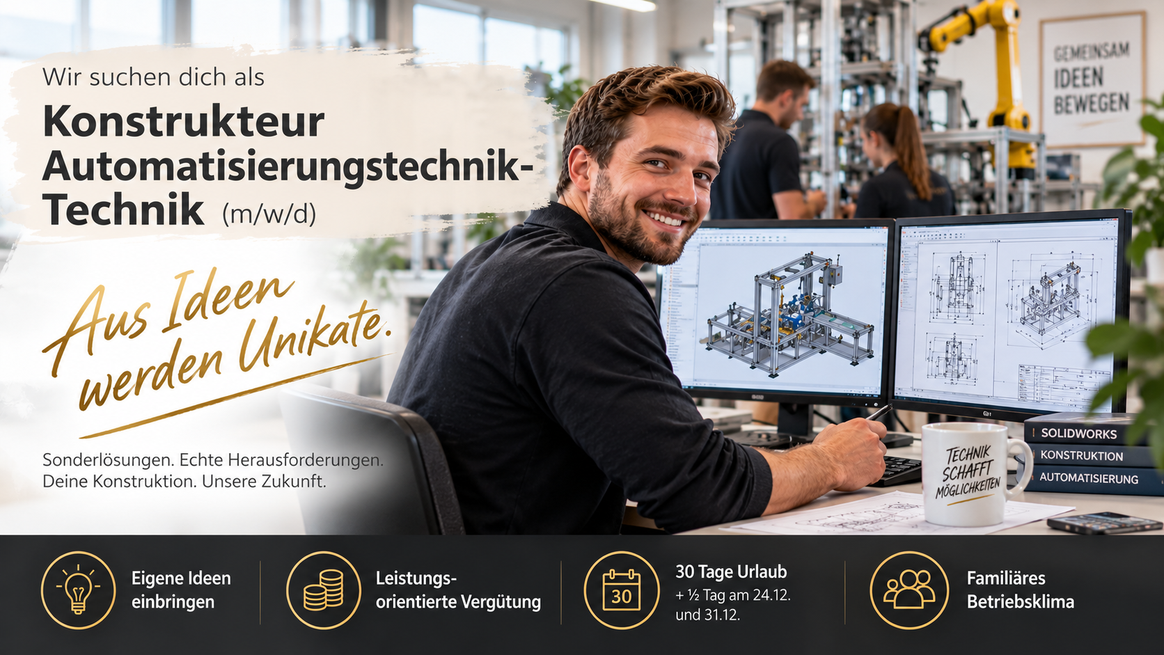 Konstrukteur in Automatisierungstechnik m w d 09.26