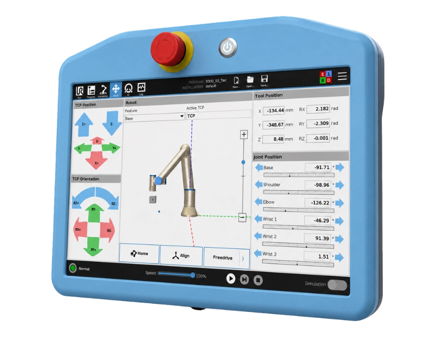 universal robots teach pendant polyscope 5